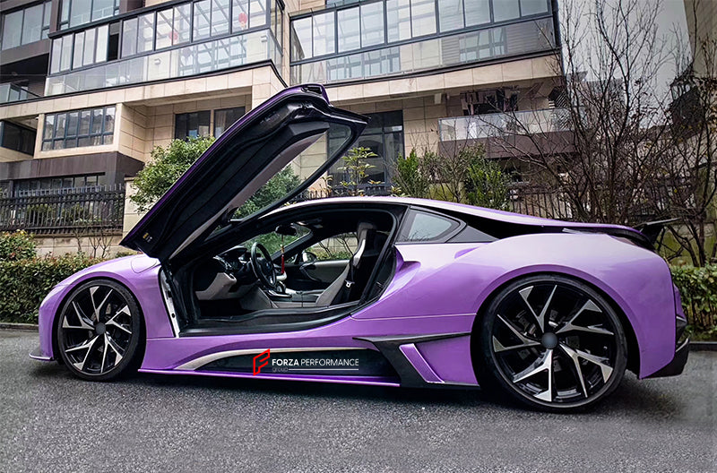 CARBON BODY KIT for BMW I8 2014 - 2020

Set Include:

Front Lip

Side Skirts
Rear Spoiler
Rear Diffuser

Material: Carbon


Note: Professional installation is required.

Why “Contact Us for Pricing”?

We don’t display fixed prices because our goal is to offer you the most competitive deal possible. Product costs often decrease over time, and by requesting a quote, you’ll receive our most up-to-date price on market.

SECURED PAYMENT METHODS&nbsp;
PayPal (+4.4% fee)
Visa / Mastercard / American Express (throu