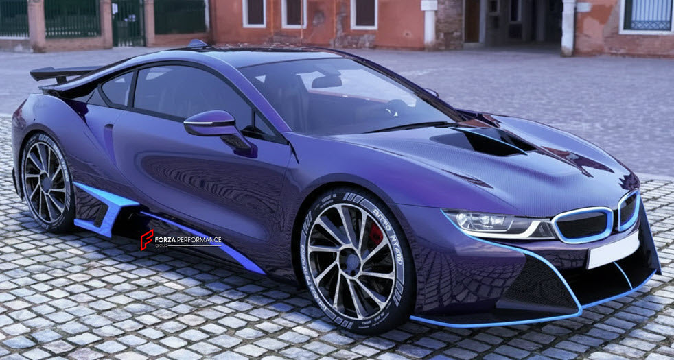 CARBON BODY KIT for BMW I8 2014 - 2020

Set Include:

Front Lip
Side Skirts
Rear Spoiler
Rear Diffuser
Material: Carbon

Note: Professional installation is required.