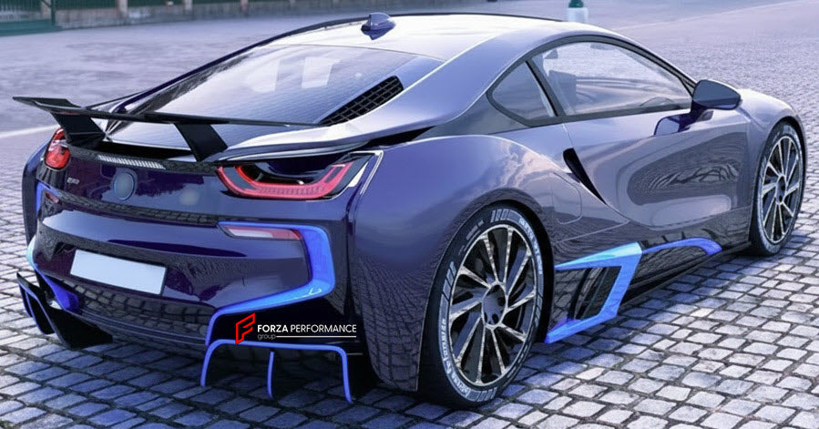 CARBON BODY KIT for BMW I8 2014 - 2020

Set Include:

Front Lip
Side Skirts
Rear Spoiler
Rear Diffuser
Material: Carbon

Note: Professional installation is required.