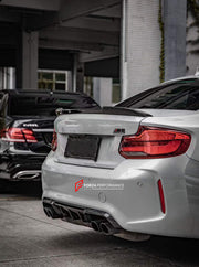 CARBON BODY KIT for BMW M2 F87 2017 - 2021  Set includes:  Front Lip Front Grille Side Mirrors Side Skirts Top Aerial Rear Diffuser Rear Spoiler