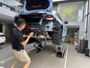 CARBON BODY KIT FOR BMW M2/M2C G87  Set includes:  Front Lip Front Vent Covers Front Canards Rear Diffuser Rear Spoiler Rear Canards Skit plate Side Skirts  Side Canards Mirror Covers