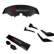 Carbon Body Kit for BMW M4 G82 2021+
Set includes:

Front Lip
Wing Spoiler
Front Canards
Material: Carbon (Can be made in Forged Carbon)

NOTE: Professional installation is required.