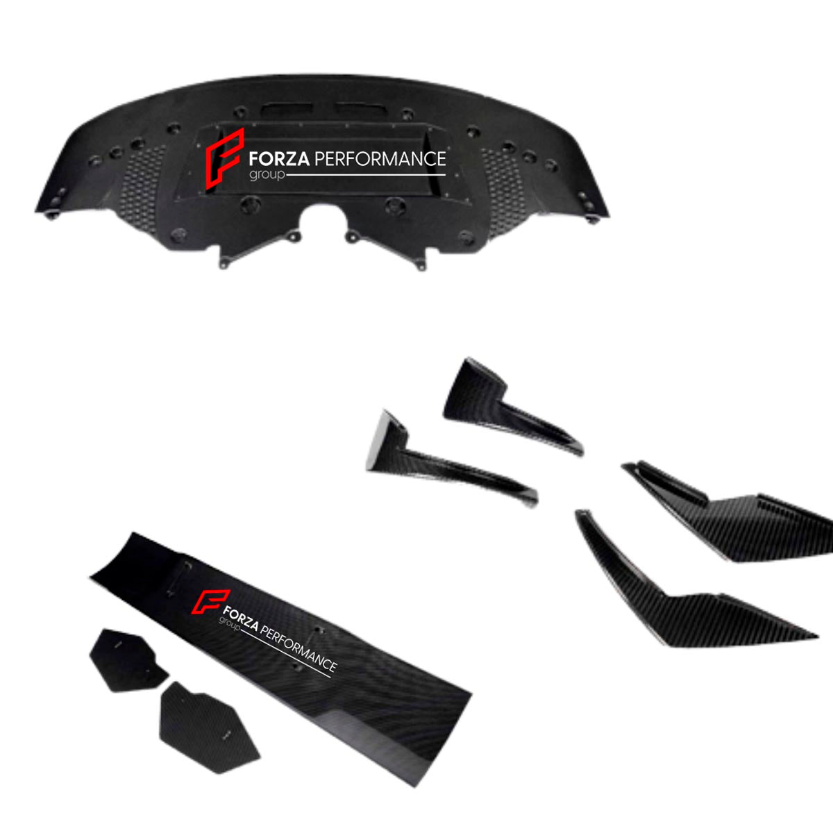 Carbon Body Kit for BMW M4 G82 2021+
Set includes:

Front Lip
Wing Spoiler
Front Canards
Material: Carbon (Can be made in Forged Carbon)

NOTE: Professional installation is required.