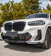 CARBON BODY KIT for BMW X3 G01 iX3 G08 M40i 30i XDRIVE 2021 - 2025 FORZA PERFORMANCE Custom fit Dry Carbon Achen Cybe Achencybe Design Style
Set includes:

Front Lip
Rear Diffuser (standard or extended design — your choice)
Roof Spoiler
Material: Carbon

NOTE: Professional installation is required.