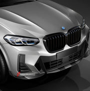 CARBON BODY KIT for BMW X3 G01 iX3 G08 M40i 30i XDRIVE 2021 - 2025 FORZA PERFORMANCE Custom fit Dry Carbon Achen Cybe Achencybe Design Style
Set includes:

Front Lip
Rear Diffuser (standard or extended design — your choice)
Roof Spoiler
Material: Carbon

NOTE: Professional installation is required.
