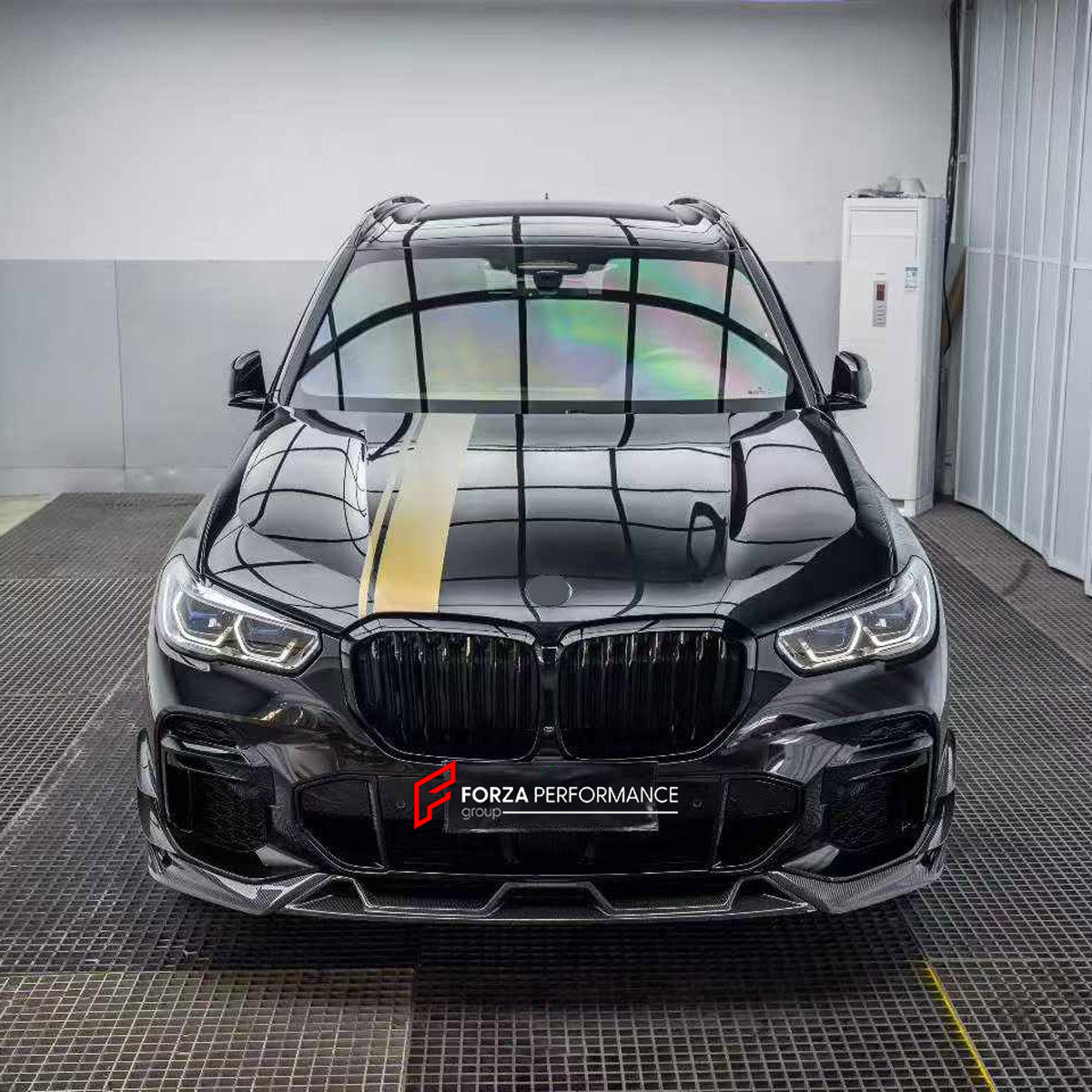 CARBON BODY KIT for BMW X5 G05 2018 - 2023

Set includes:
Front Lip
Front Bumper Canards
Hood Bonnet
Side Skirts
Roof Spoiler
Ducktail Spoiler
Rear Diffuser

Material: Carbon

NOTE: Professional installation is required.