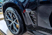BODY KIT for BMW X5 G05 G18 LCI 2023+ M PERFORMANCE BLACKOUT PACKAGE

Set includes:

Front Lip
Front Bumper Air Vent Trims
Front Grille
Front Fender Trims
Side Mirrors
Side Skirts
Roof Spoiler
Exhaust Tips
Rear Diffuser

Material: Carbon + Plastic

NOTE: Professional installation is required.
