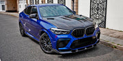 CARBON BODY KIT for BMW X6M F96 2020+

Set includes:

Front Lip

Side Skirts
Wing Spoiler
Rear Diffuser Assembly

Material: Carbon

NOTE: Professional installation is required