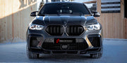 CARBON BODY KIT for BMW X6M F96 2020+

Set includes:

Front Lip

Side Skirts
Wing Spoiler
Rear Diffuser Assembly

Material: Carbon

NOTE: Professional installation is required