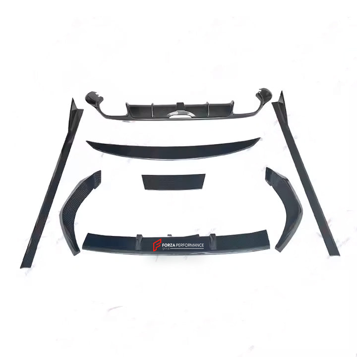 CARBON BODY KIT for BMW Z4 G29 2018 - 2022

Set includes:

Front Lip
Side Skirts

Rear Spoiler
Rear Diffuser

Material: Carbon Fiber

Note: Professional installation is required.