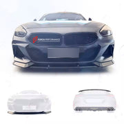 CARBON BODY KIT for BMW Z4 G29 2018 - 2022

Set includes:

Front Lip
Side Skirts

Rear Spoiler
Rear Diffuser

Material: Carbon Fiber

Note: Professional installation is required.