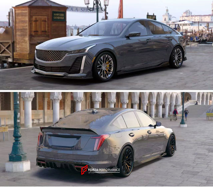 CARBON BODY KIT for CADILLAC CT5 2019 - 2024

Set Include:

Front Lip
Front Bumper

Fenders
Side Skirts

Rear Diffuser

Material: Carbon


Note: Professional installation is required.

Why “Contact Us for Pricing”?

We don’t display fixed prices because our goal is to offer you the most competitive deal possible. Product costs often decrease over time, and by requesting a quote, you’ll receive our most up-to-date price on market.

SECURED PAYMENT METHODS&nbsp;
PayPal (+4.4% fee)
Visa / Mastercard / American