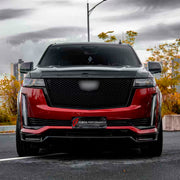 CARBON BODY KIT for Cadillac Escalade V 2021 - 2024
Set includes:

Front Lip
Front Fenders
Side Skirts
Rear Fenders
Rear Diffuser
Material: Carbon

NOTE: Professional installation is required.