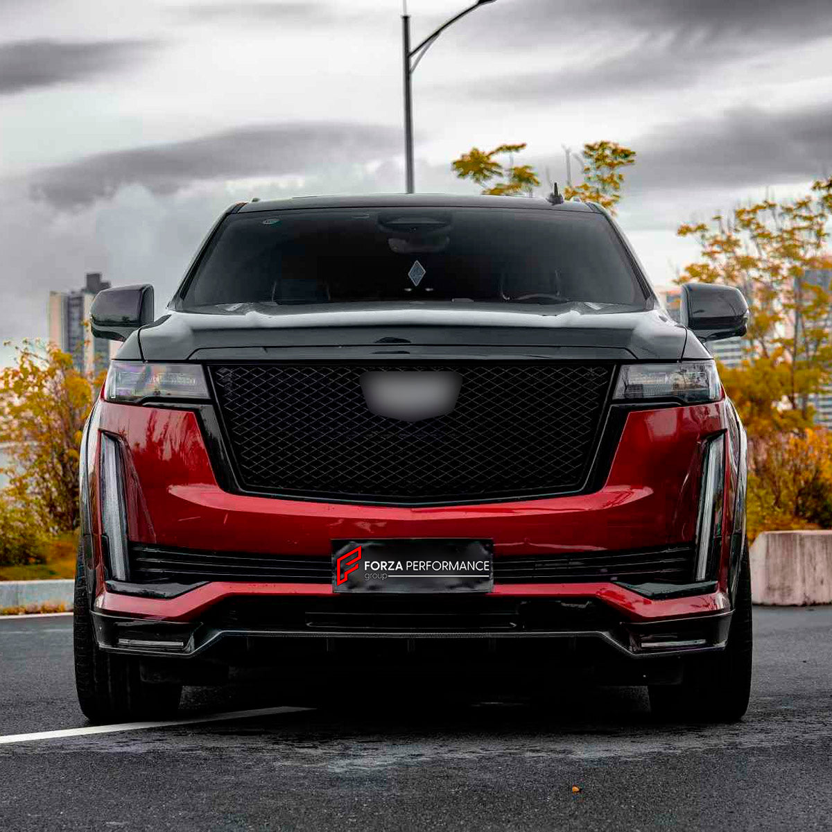 CARBON BODY KIT for Cadillac Escalade V 2021 - 2024
Set includes:

Front Lip
Front Fenders
Side Skirts
Rear Fenders
Rear Diffuser
Material: Carbon

NOTE: Professional installation is required.
