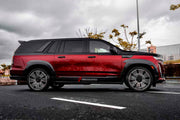 CARBON BODY KIT for Cadillac Escalade V 2021 - 2024
Set includes:

Front Lip
Front Fenders
Side Skirts
Rear Fenders
Rear Diffuser
Material: Carbon

NOTE: Professional installation is required.