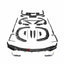 CARBON BODY KIT for Cadillac Escalade V 2021 - 2024
Set includes:

Front Lip
Front Fenders
Side Skirts
Rear Fenders
Rear Diffuser
Material: Carbon

NOTE: Professional installation is required.