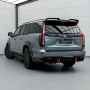 CARBON BODY KIT for Cadillac Escalade V 2021 - 2024
Set includes:

Front Lip
Front Fenders
Side Skirts
Rear Fenders
Rear Diffuser
Material: Carbon

NOTE: Professional installation is required.