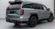 CARBON BODY KIT for Cadillac Escalade V 2021 - 2024
Set includes:

Front Lip
Front Fenders
Side Skirts
Rear Fenders
Rear Diffuser
Material: Carbon

NOTE: Professional installation is required.