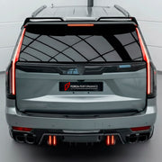 CARBON BODY KIT for Cadillac Escalade V 2021 - 2024
Set includes:

Front Lip
Front Fenders
Side Skirts
Rear Fenders
Rear Diffuser
Material: Carbon

NOTE: Professional installation is required.