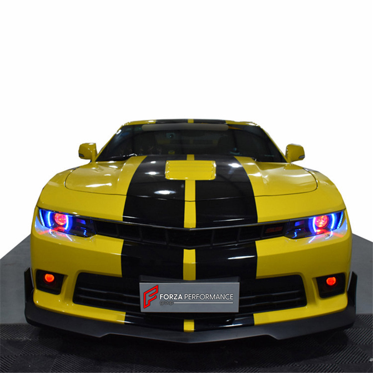 CARBON BODY KIT for CHEVROLET CAMARO V 2010 - 2015

Set Include:

Front Bumper
Side Skirts
Rear Bumper
Material: Carbon

Note: Professional installation is required.