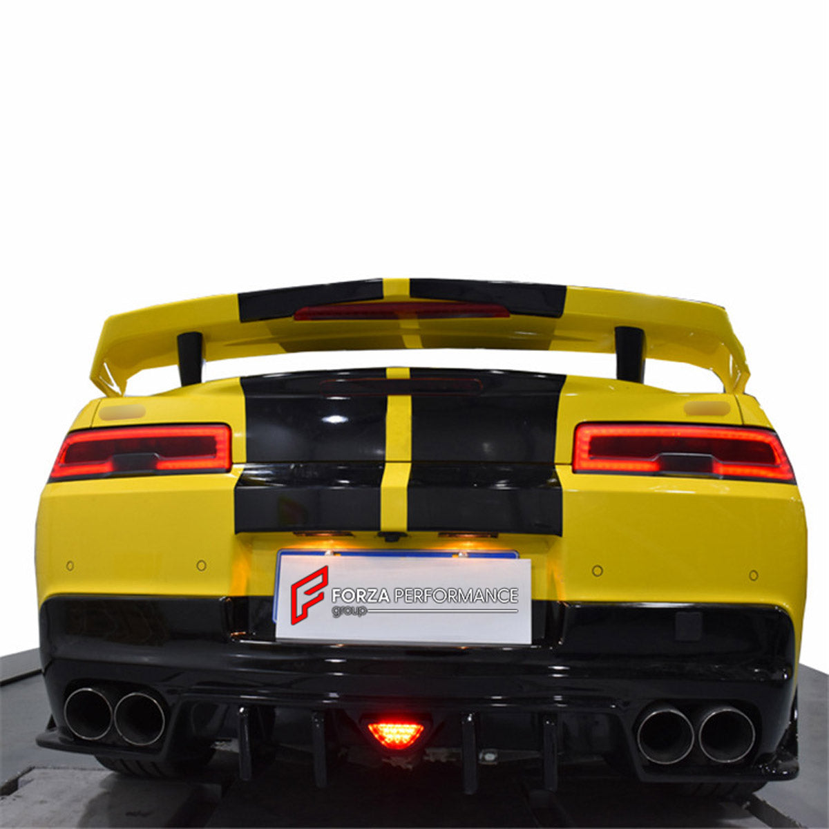 CARBON BODY KIT for CHEVROLET CAMARO V 2010 - 2015

Set Include:

Front Bumper
Side Skirts
Rear Bumper
Material: Carbon

Note: Professional installation is required.
