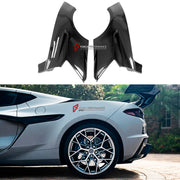 CARBON BODY KIT for Chevrolet Corvette C8 Z06 2020+
Set includes:

Front Lip
Hood Bonnet
Engine Cover
Engine Cover Lid
Rear Spoiler Wing
Rear Fenders
Rear Bumper Assembly
Rear Diffuser
Material: Carbon

NOTE: Professional installation is required.