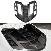 CARBON BODY KIT for Chevrolet Corvette C8 Z06 2020+
Set includes:

Front Lip
Hood Bonnet
Engine Cover
Engine Cover Lid
Rear Spoiler Wing
Rear Fenders
Rear Bumper Assembly
Rear Diffuser
Material: Carbon

NOTE: Professional installation is required.
