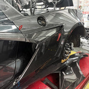 CARBON BODY KIT for Chevrolet Corvette C8 Z06 2020+
Set includes:

Front Lip
Hood Bonnet
Engine Cover
Engine Cover Lid
Rear Spoiler Wing
Rear Fenders
Rear Bumper Assembly
Rear Diffuser
Material: Carbon

NOTE: Professional installation is required.