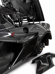 CARBON BODY KIT for Chevrolet Corvette C8 Z06 2020+
Set includes:

Front Lip
Hood Bonnet
Engine Cover
Engine Cover Lid
Rear Spoiler Wing
Rear Fenders
Rear Bumper Assembly
Rear Diffuser
Material: Carbon

NOTE: Professional installation is required.