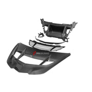 CARBON BODY KIT for Chevrolet Corvette C8 Z06 2020+
Set includes:

Front Lip
Hood Bonnet
Engine Cover
Engine Cover Lid
Rear Spoiler Wing
Rear Fenders
Rear Bumper Assembly
Rear Diffuser
Material: Carbon

NOTE: Professional installation is required.