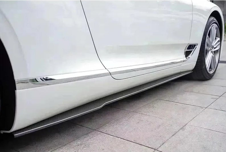 CARBON BODY KIT for BENTLEY CONTINENTAL GT 2018 - 2020    Set includes:  Front Lip Rear Lip Side Skirts Rear Diffuser Rear Spoiler