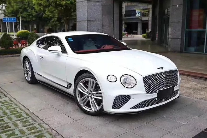 CARBON BODY KIT for BENTLEY CONTINENTAL GT 2018 - 2020    Set includes:  Front Lip Rear Lip Side Skirts Rear Diffuser Rear Spoiler