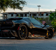 CARBON BODY KIT for FERRARI 296 GTB 2022+ FORZA PERFORMANCE custom fit Mansory
Set includes:

Front Fenders
Front Fender Vents
Front Fenders Emblem Logo
Side Skirts
Rear Fenders Vents
Material: Carbon

NOTE: Professional installation is required.