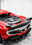 CARBON BODY KIT for FERRARI 296 GTB/GTS  Set includes: Front Lip Front Bumper Air Vent Covers Hood Panel Trim Fender Vents Side Skirts Side Air Vent Covers Engine Cover Rear Spoiler Rear Diffuser