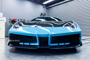 CARBON BODY KIT for FERRARI 488 GTB SPIDER 2015 - 2019

Set includes:

Front Lip
Front Bumper
Hood / Bonnet
Side Skirts
Rear Quarter Rocker Panel Side Skirt
Rear Spoiler
Rear Bumper
Rear Diffuser

Material: Fiberglass with Carbon fiber

NOTE: Professional installation is required. 