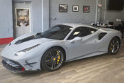 CARBON BODY KIT for FERRARI 488 GTB SPIDER 2015 - 2019

Set includes:

Front Lip
Front Bumper
Hood / Bonnet
Side Skirts
Rear Quarter Rocker Panel Side Skirt
Rear Spoiler
Rear Bumper
Rear Diffuser

Material: Fiberglass with Carbon fiber

NOTE: Professional installation is required. 