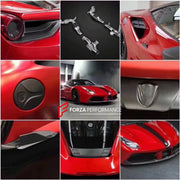 Dry Carbon Fiber C-style Body Kit Ferrari 488 GTB 2015-2020 Capristo style