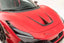 CARBON BODY KIT for Ferrari F8 2019 - 2022
Set includes:

Front Lip
Front Bumper Assembly
Side Skirts
Ducktail Spoiler
Rear Bumper Assembly
Rear Diffuser
Material: Carbon

NOTE: Professional installation is required.