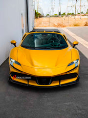 CARBON BODY KIT for FERRARI SF90 SPIDER

Set includes:


Front Lip
Hood Air Vent Trims
Fender Air Vent Trims
Side Skirts
Side Mirror Covers
Rear Spoiler
Rear Diffuser

Material: Carbon

NOTE: Professional installation is required.

Why “Contact Us for Pricing”?
