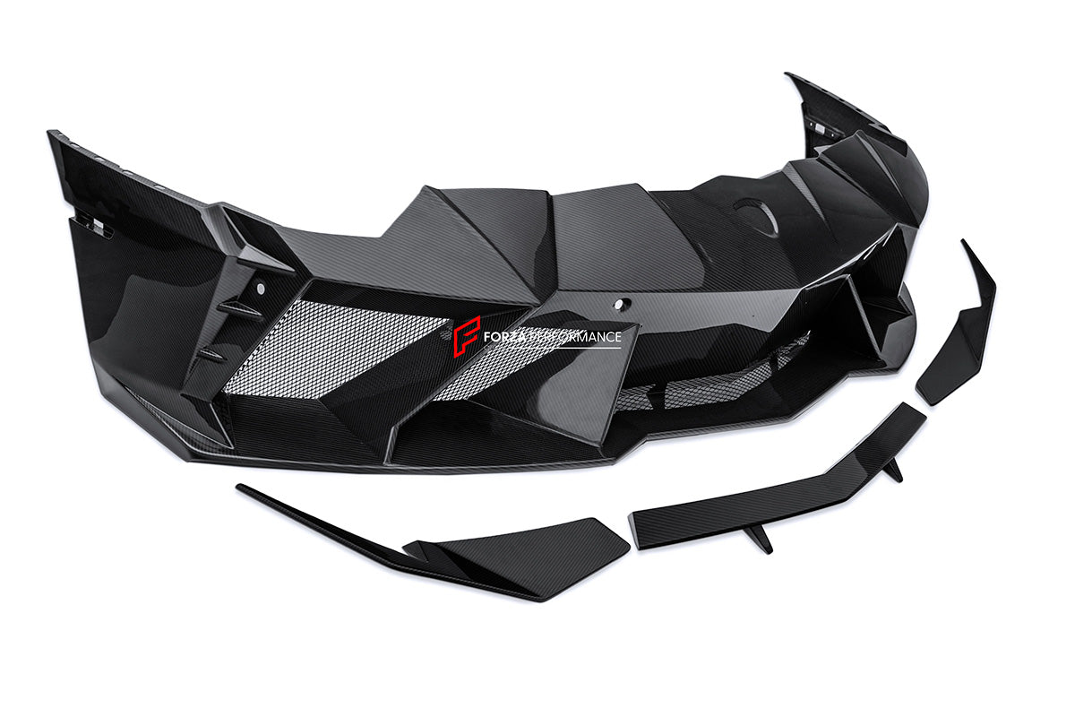 CARBON BODY KIT for LAMBORGHINI AVENTADOR LP700 2011 - 2016

Set includes:

Front Lip
Front Bumper
Hood / Bonnet
Front Fenders
Side Skirts
Rear Air Inlet Covers
Rear Fender Trims
Rear Wing Spoiler
Rear Diffuser

Material: Dry Carbon

NOTE: Professional installation is required