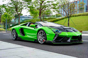 CARBON BODY KIT for LAMBORGHINI AVENTADOR LP700 2011 - 2016

Set includes:

Front Lip
Front Bumper
Hood / Bonnet
Front Fenders
Side Skirts
Rear Air Inlet Covers
Rear Fender Trims
Rear Wing Spoiler
Rear Diffuser

Material: Dry Carbon

NOTE: Professional installation is required