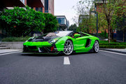 CARBON BODY KIT for LAMBORGHINI AVENTADOR LP700 2011 - 2016

Set includes:

Front Lip
Front Bumper
Hood / Bonnet
Front Fenders
Side Skirts
Rear Air Inlet Covers
Rear Fender Trims
Rear Wing Spoiler
Rear Diffuser

Material: Dry Carbon

NOTE: Professional installation is required