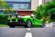 CARBON BODY KIT for LAMBORGHINI AVENTADOR LP700 2011 - 2016

Set includes:

Front Lip
Front Bumper
Hood / Bonnet
Front Fenders
Side Skirts
Rear Air Inlet Covers
Rear Fender Trims
Rear Wing Spoiler
Rear Diffuser

Material: Dry Carbon

NOTE: Professional installation is required
