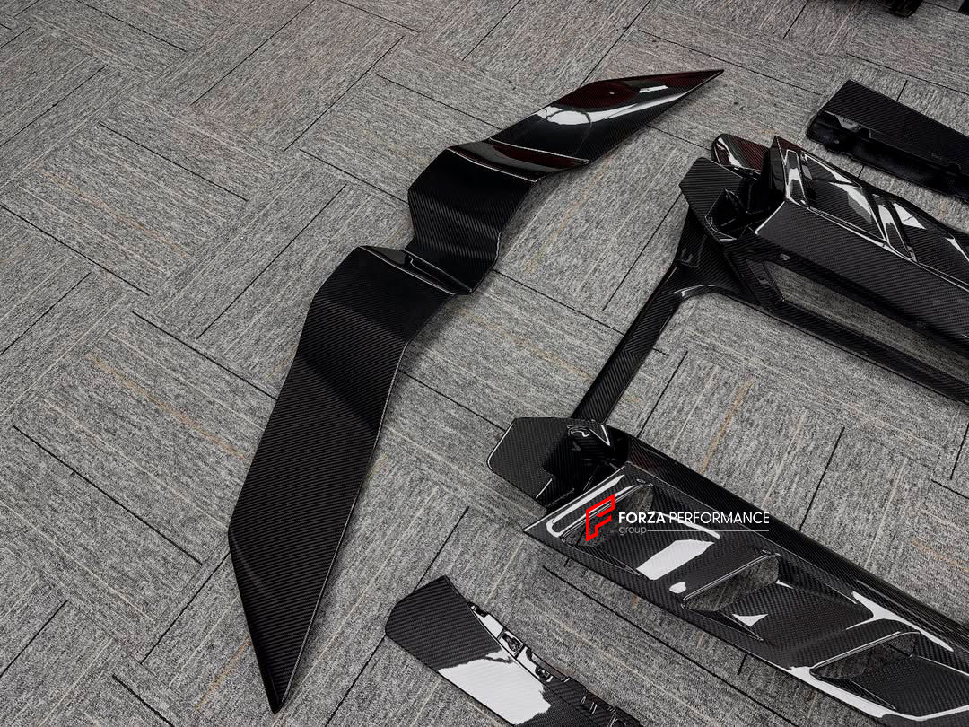 CARBON FRONT LIP for LAMBORGHINI REVUELTO 2023+

Set includes:

Front Lip
Mirror Covers
Side Skirts
Hood Trim
Rear spoiler
Rear Engine Lid
Rear Diffuser

Material:&nbsp;Carbon

NOTE: Professional installation is required.

Why “Contact Us for Pricing”?

We don’t display fixed prices because our goal is to offer you the most competitive deal possible. Product costs often decrease over time, and by requesting a quote, you’ll receive our most up-to-date price on market.

SECURED PAYMENT METHODS&nbsp;
PayPal (+