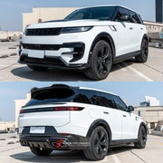 CARBON BODY KIT for LAND ROVER RANGE ROVER SPORT L461 2022+

Set includes:

Front Lip
Front Air Vent Trims
Front Grille
Fender Flares
Side Mirror Covers
Side Skirts
Roof Spoiler
Lip Spoiler
Rear Bumper

Material: Carbon Fiber

Note: Each part can be sent separately. If you need, please contact us.

Payment ►
Visa
Mastercard
PayPal with a credit card (add 4.4% at checkout)
Payoneer
Cryptocurrency
Shipment ►
By express DHL/UPS/TNT/FedEx
To the local international airport
Special line by air
Special line by th
