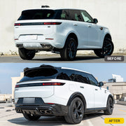 CARBON BODY KIT for LAND ROVER RANGE ROVER SPORT L461 2022+

Set includes:

Front Lip
Front Air Vent Trims
Front Grille
Fender Flares
Side Mirror Covers
Side Skirts
Roof Spoiler
Lip Spoiler
Rear Bumper

Material: Carbon Fiber

Note: Each part can be sent separately. If you need, please contact us.

Payment ►
Visa
Mastercard
PayPal with a credit card (add 4.4% at checkout)
Payoneer
Cryptocurrency
Shipment ►
By express DHL/UPS/TNT/FedEx
To the local international airport
Special line by air
Special line by th