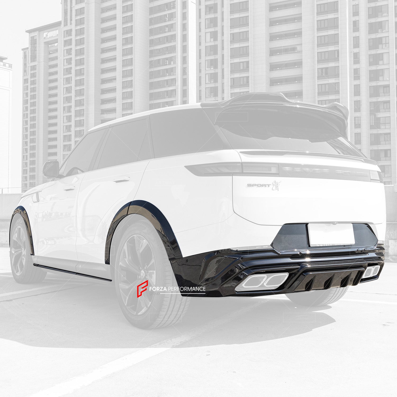 WIDE DRY CARBON BODY KIT for LAND ROVER RANGE ROVER SPORT L461 2022+