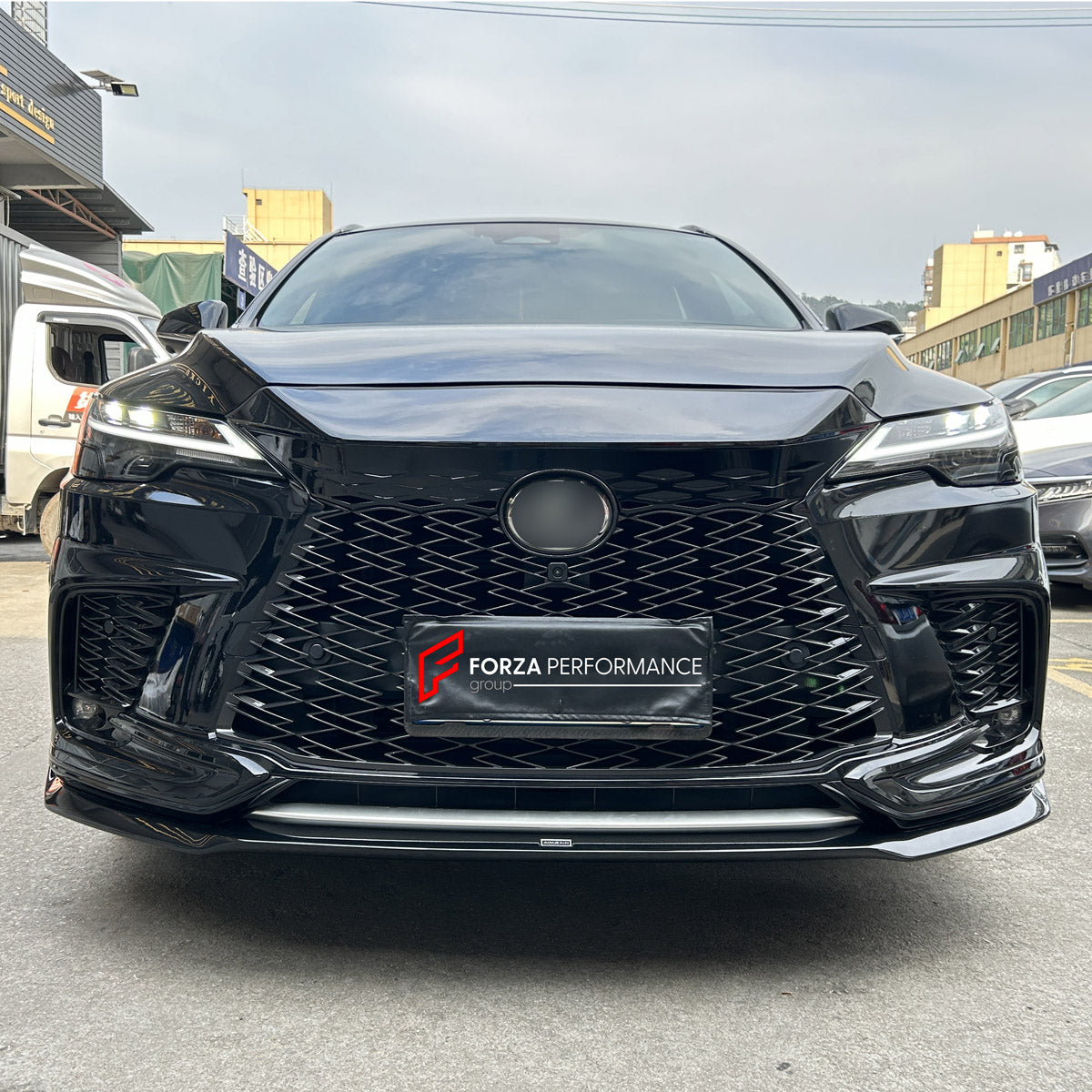 CARBON BODY KIT for LEXUS RX350 AL30 2022+ FORZA PERFORMANCE custom fit Aimgain Style
Set includes:

Front Lip
Side Skirts
Ducktail Spoiler
Rear Diffuser
Material: Carbon, Plastic

NOTE: Professional installation is required.