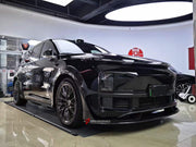 CARBON BODY KIT FOR LIXIANG L9 2023+

Set includes:

Front Lip
Front Bumper Trims
Fender Flares
Side Skirts

Roof Spoiler
Rear Spoiler
Rear Diffuser

Material: Carbon Fiber

Note: Professional installation is required