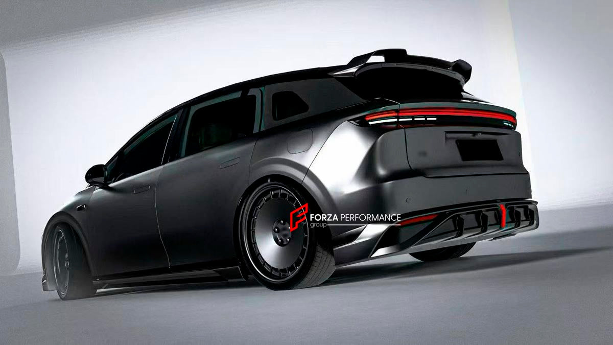 CARBON BODY KIT for LIXIANG I6 2025+ Forza Performance Custom fit
Set includes:

Front Lip
Side Skirts
Rear Diffuser
Roof Spoiler
Material: Carbon (Can be made in Plastic)

NOTE: Professional installation is required.